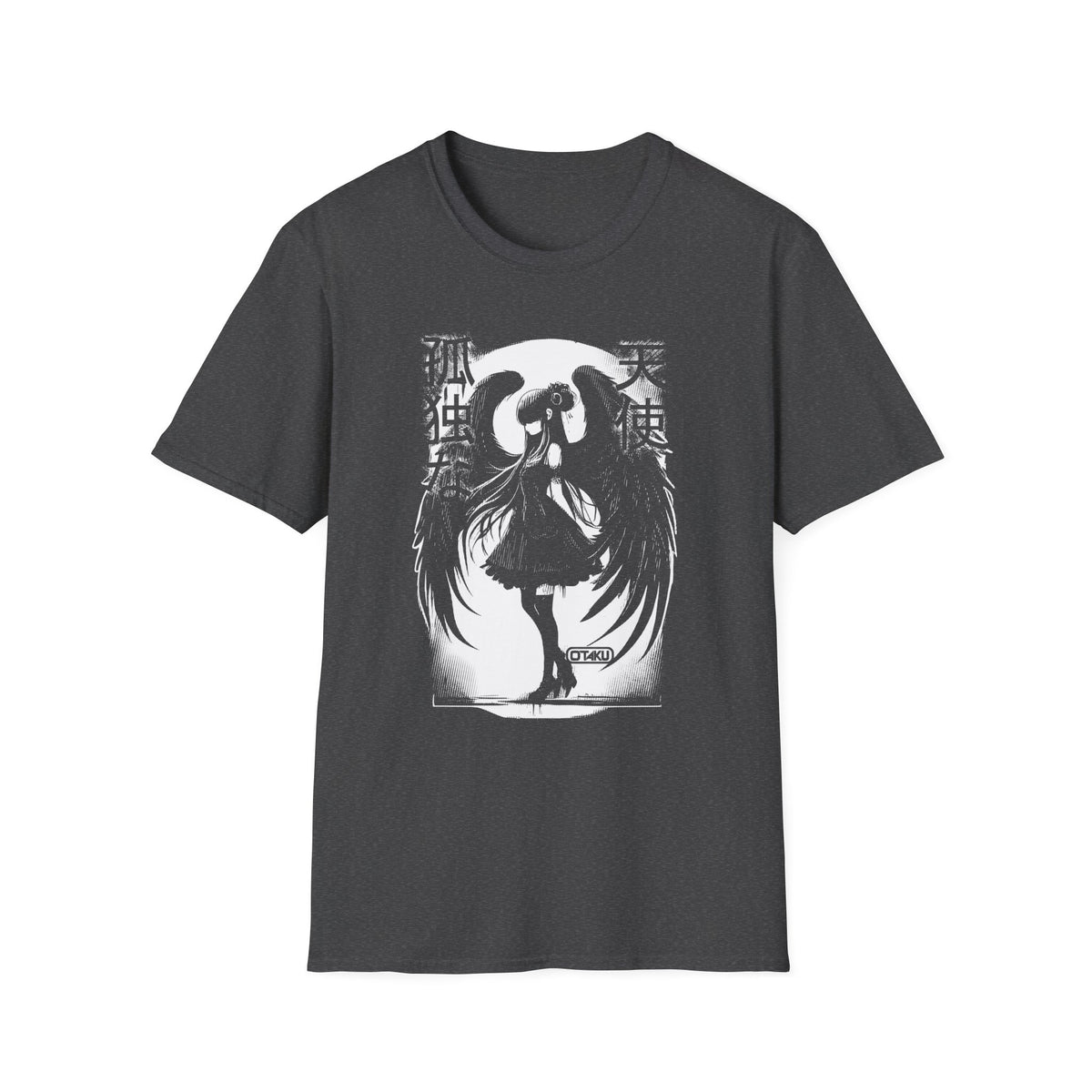 Lonely Angel Anime Japan Fan with Otaku Design T-Shirt