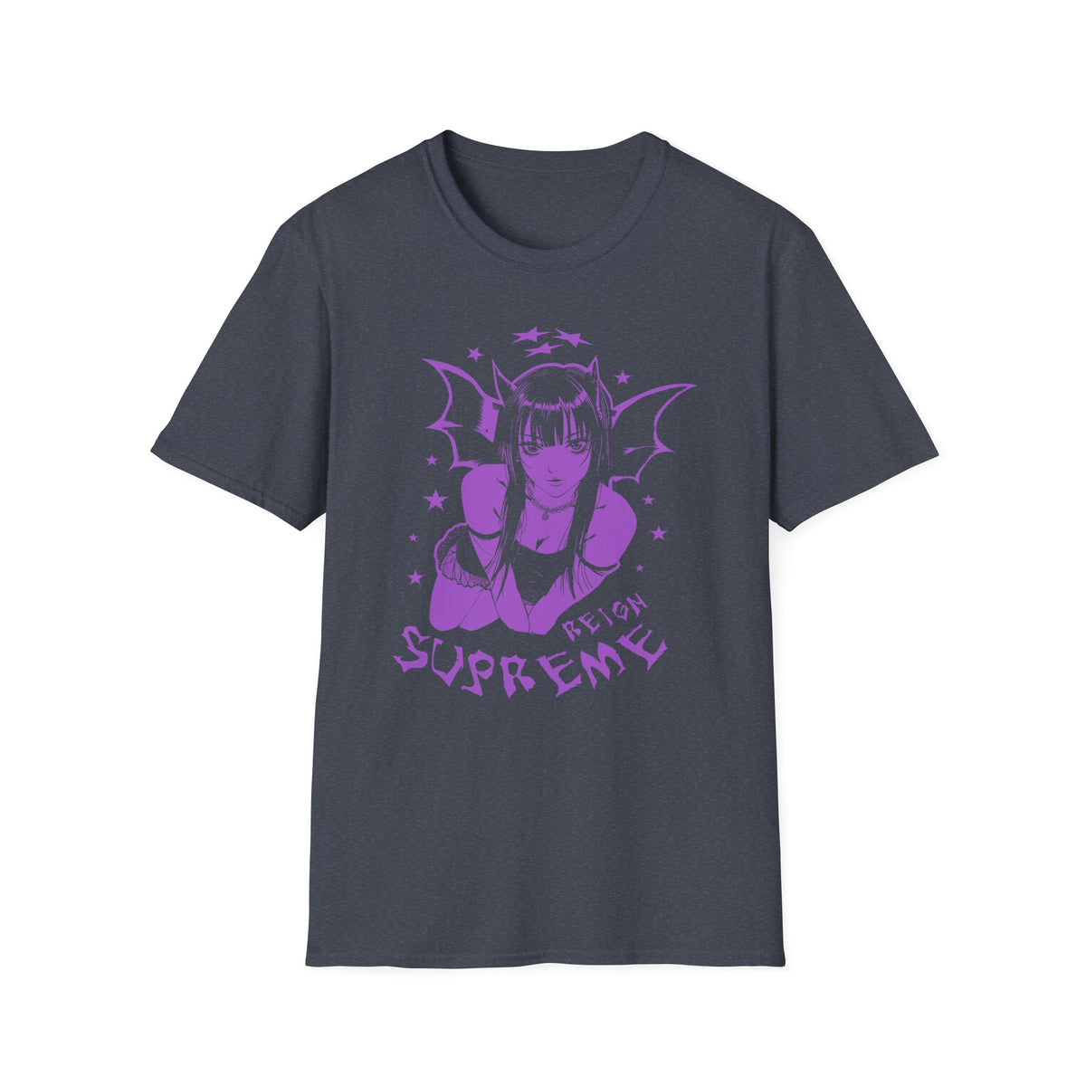 Reign Supreme Devilish Girl Anime Graphic Design T-Shirt