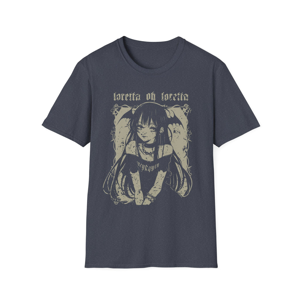 Loretta Oh Loretta Gothic Style Anime Girl Aesthetic T-Shirt