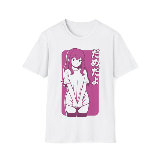 Anime Girl Damedayo Meme Japanese Text Design Anime T-Shirt