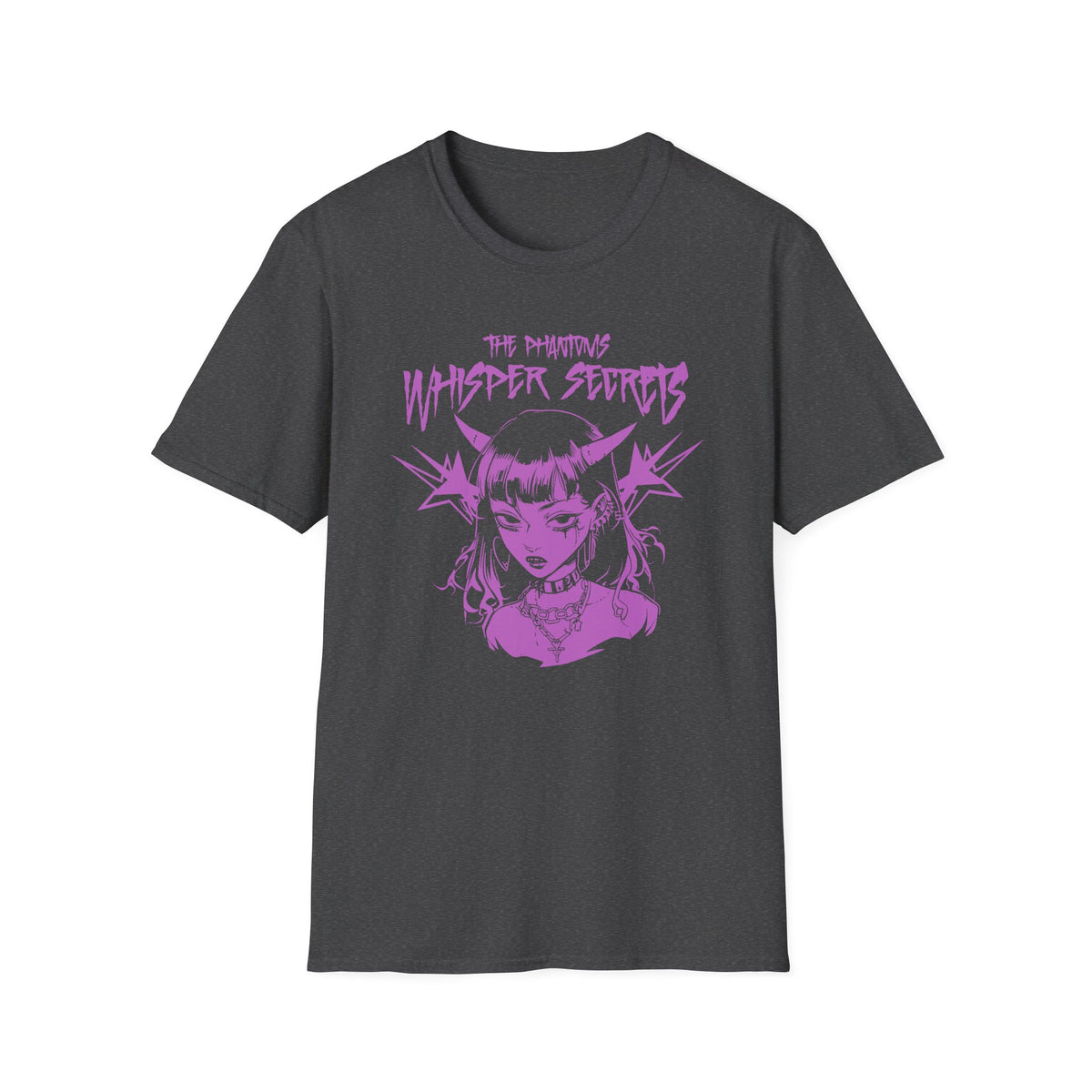 The Phantoms Whisper Secrets Japan Anime Manga Style T-Shirt