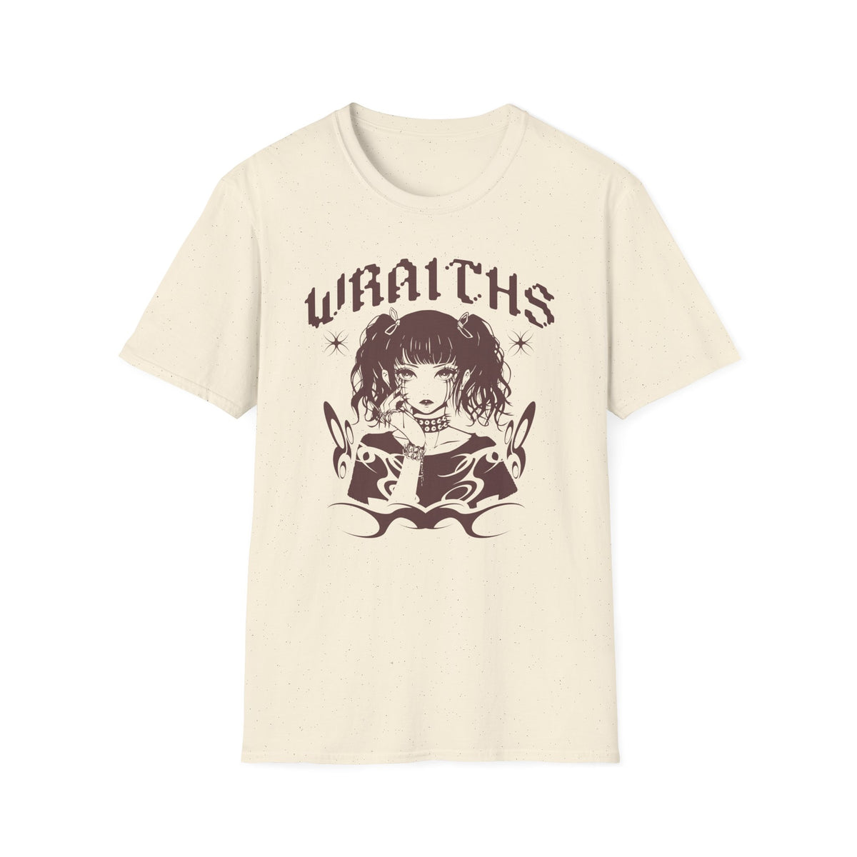 Wraiths Anime Girl Emo Aesthetic Japan Style Manga T-Shirt
