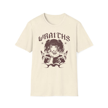 Wraiths Anime Girl Emo Aesthetic Japan Style Manga T-Shirt