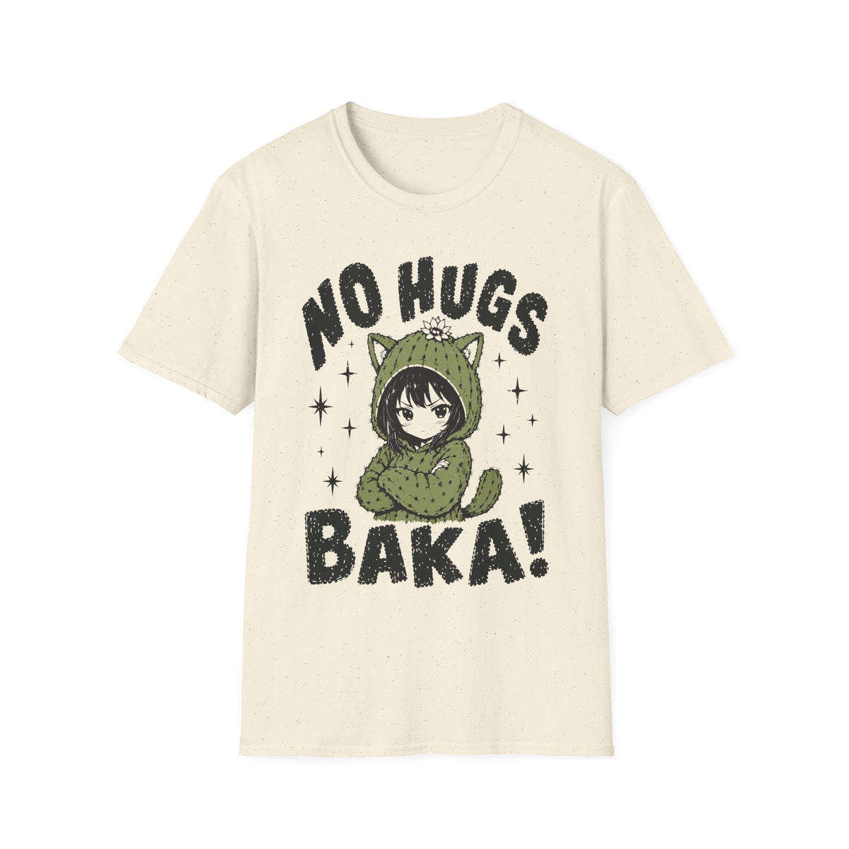 No Hugs Baka! Funny Anime Introvert Shirt