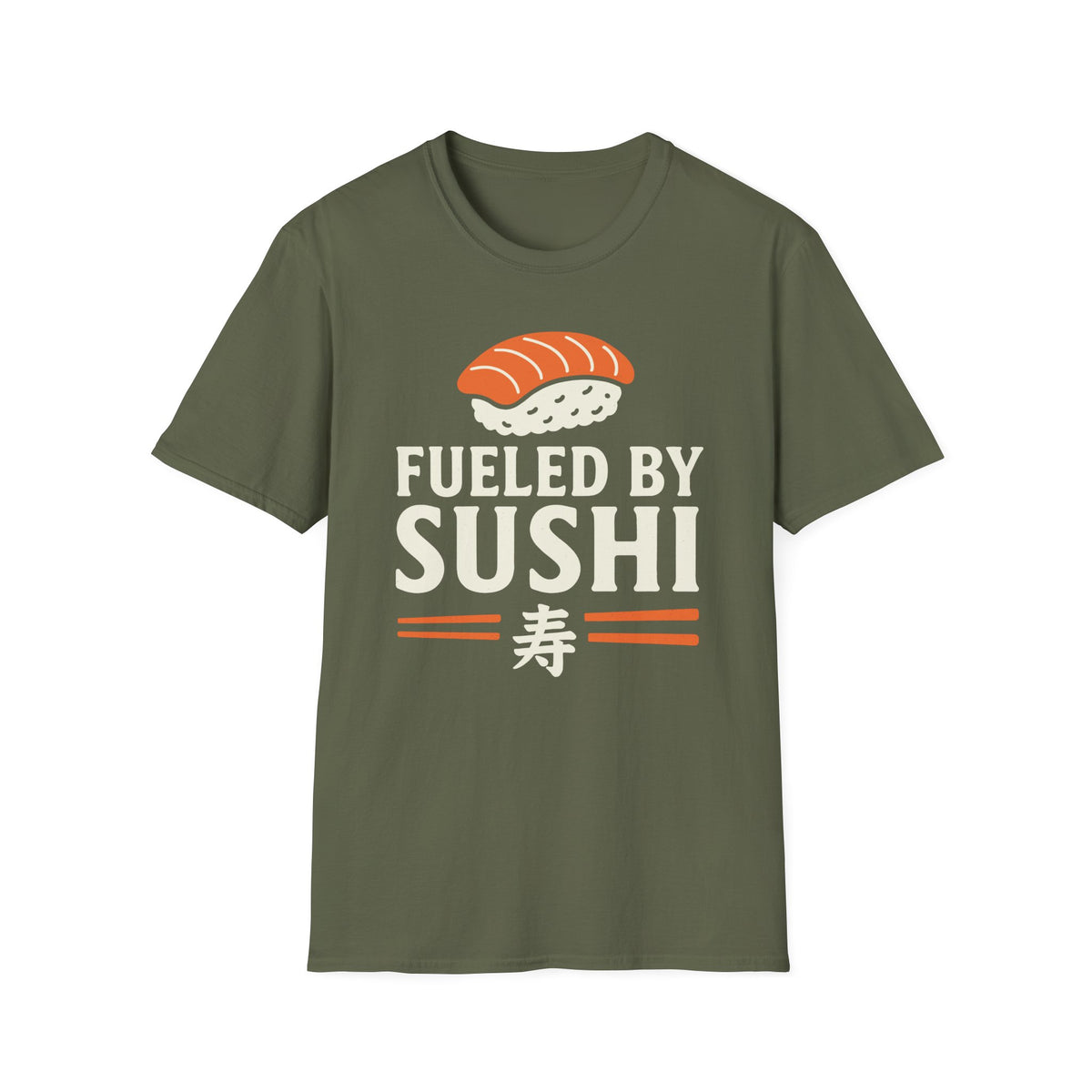 Fueled By Sushi Japan Inspired T-Shirt