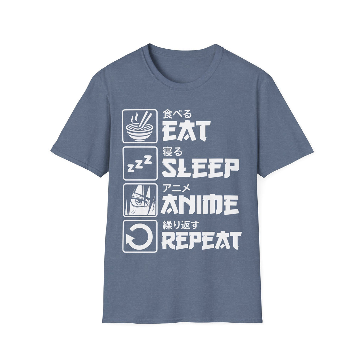 Anime Eat Sleep Repeat T-Shirt