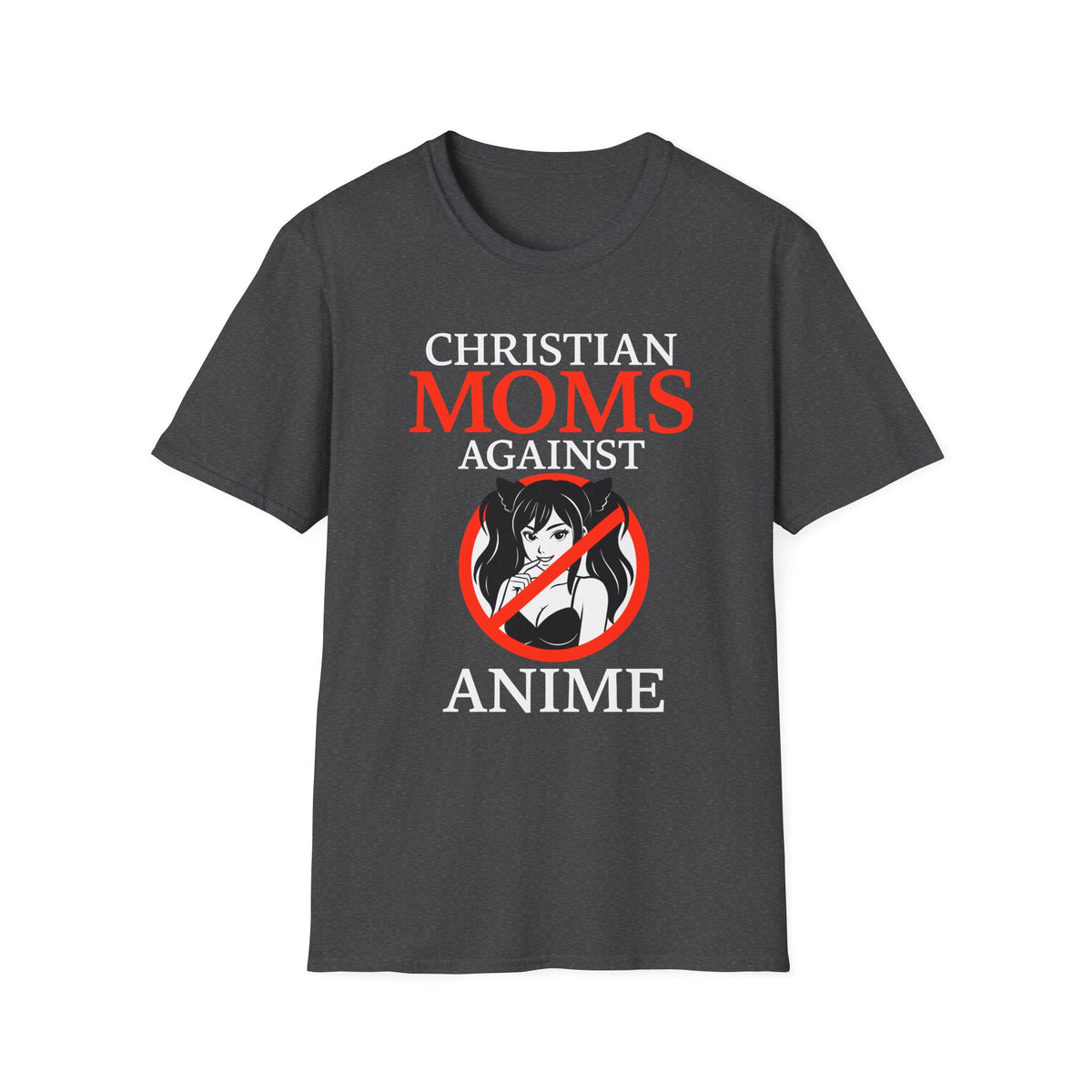 Christian Moms Against Anime Funny Otaku Japan T-Shirt