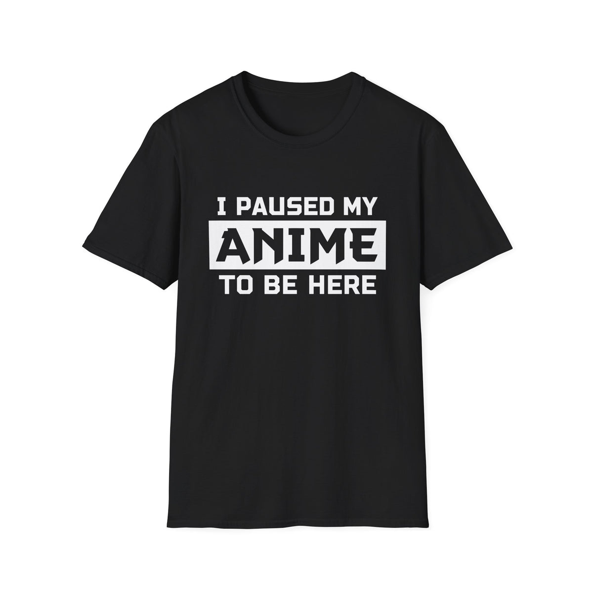 Paused My Anime - Introvert Anime Shirt