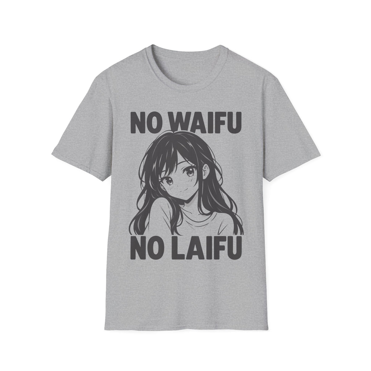 No Waifu No Laifu Anime Otaku T-Shirt