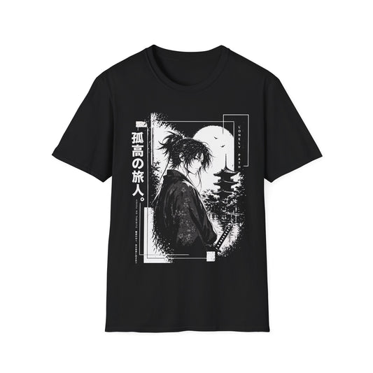 Lonely Path Ronin - Samurai Anime Shirt