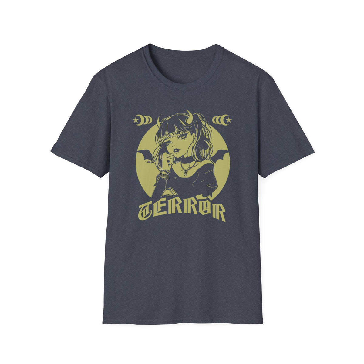 Terror Anime Girl with Wings Japan Inspired Otaku T-Shirt