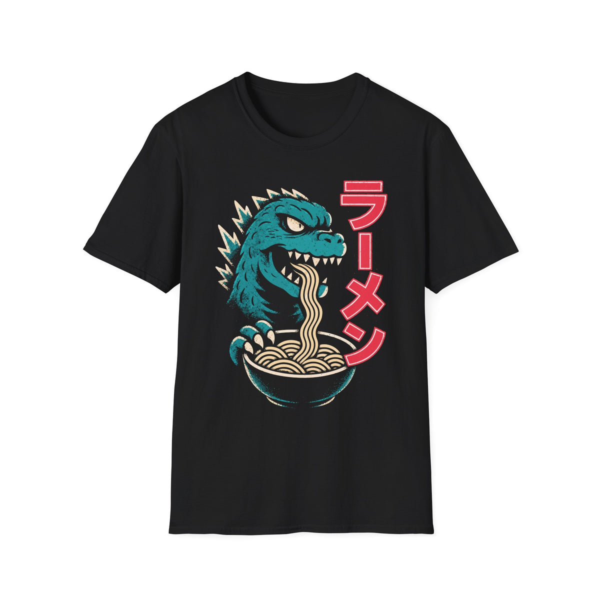 Ramen Kaiju Sign - Japanese Monster Noodle Soup Shirt
