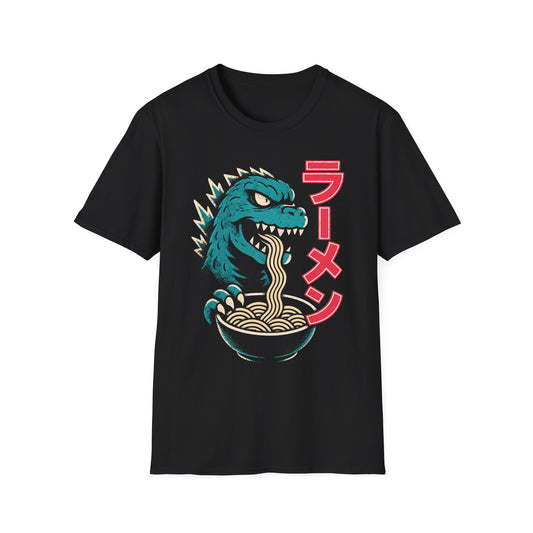 Ramen Kaiju Sign - Japanese Monster Noodle Soup Shirt