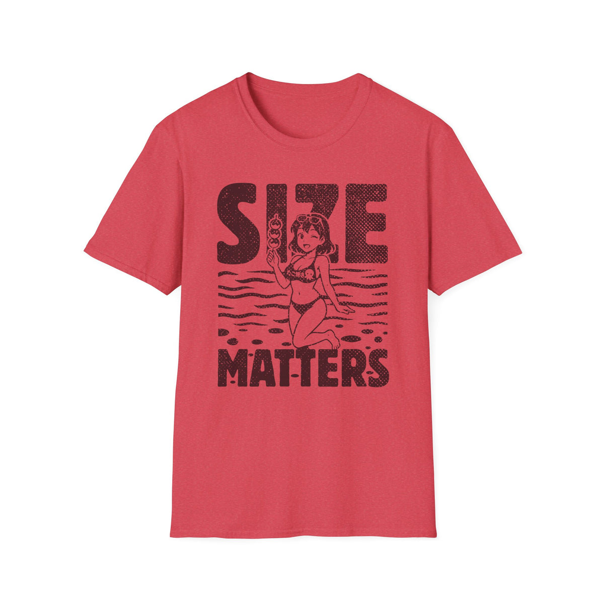 Size Matters - Takoyaki Anime Girl Tee