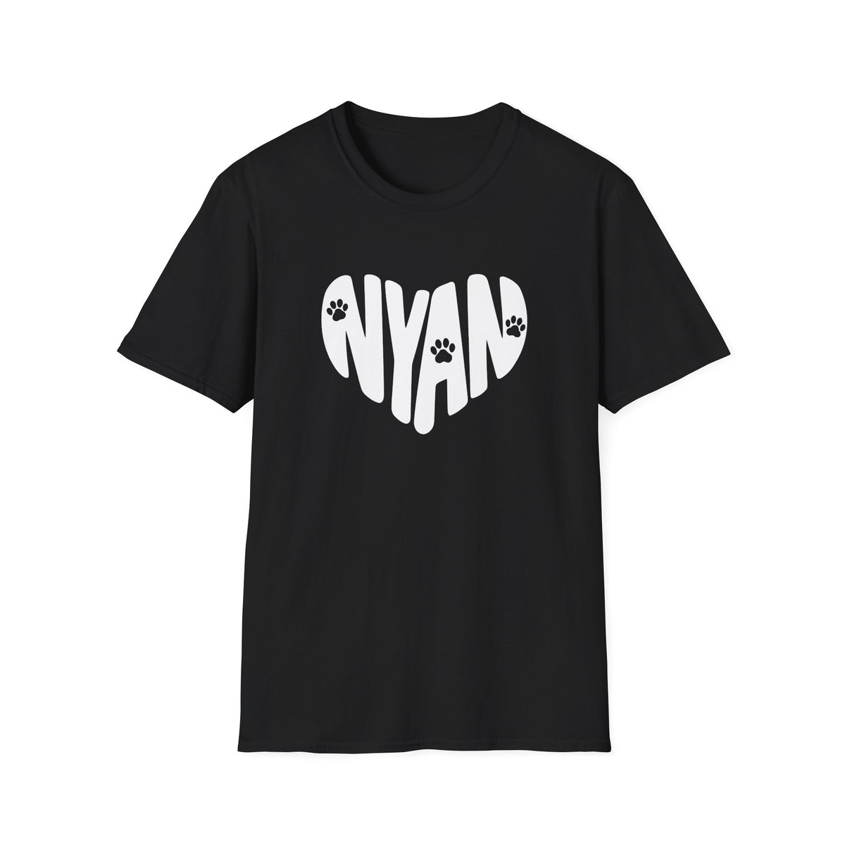 Nyan Heart - Cute Cat Lover Tee