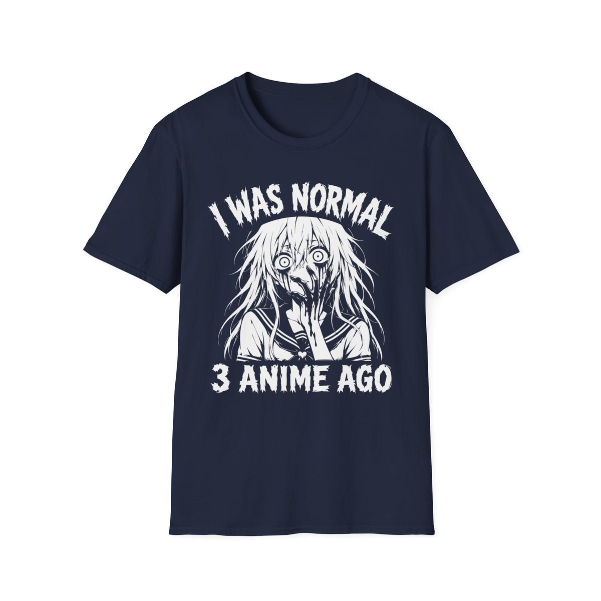 Three Anime Ago - Funny Anime Relatable Pun Shirt