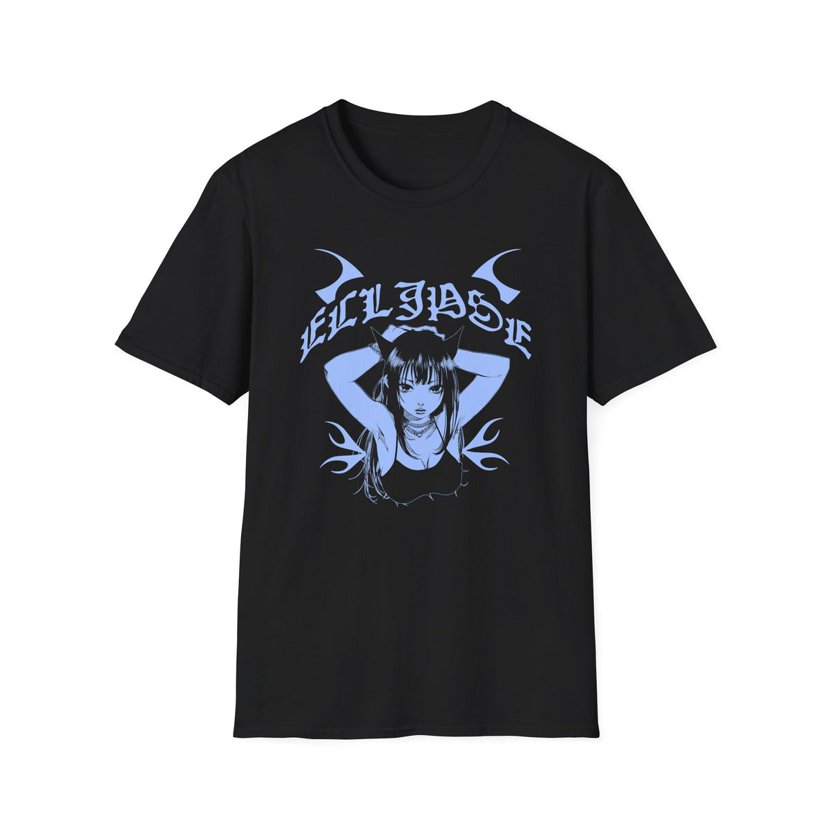 Eclipse Gothic Girl Japan Anime Streetwear T-Shirt