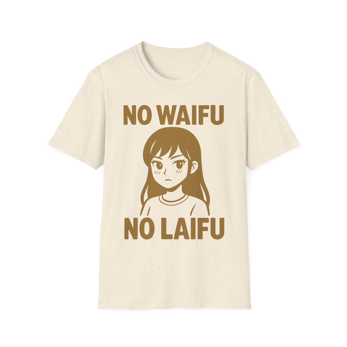 NO WAIFU NO LAIFU Anime T-Shirt