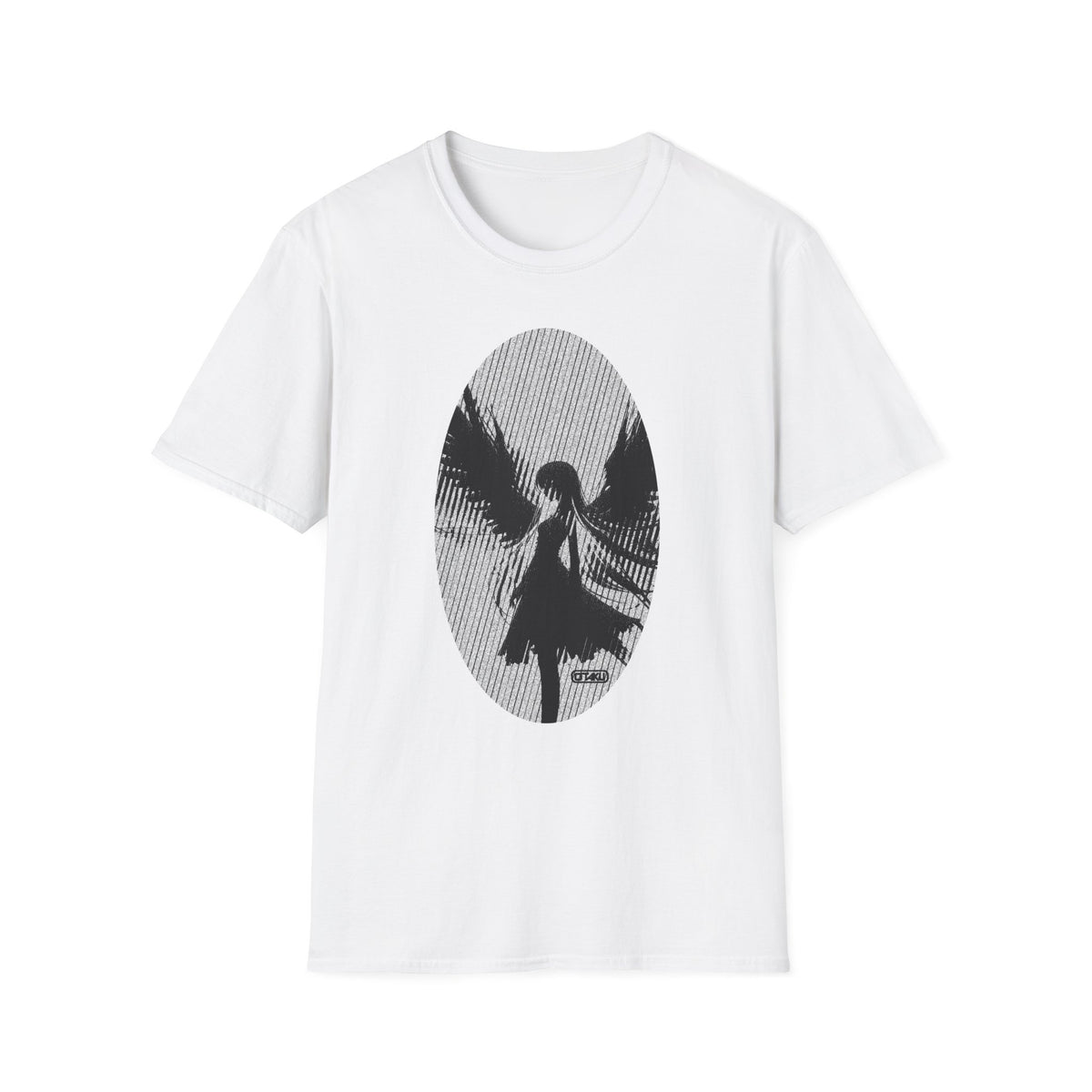 Dark Angelic Otaku Anime Aesthetic Japan Manga Style T-Shirt