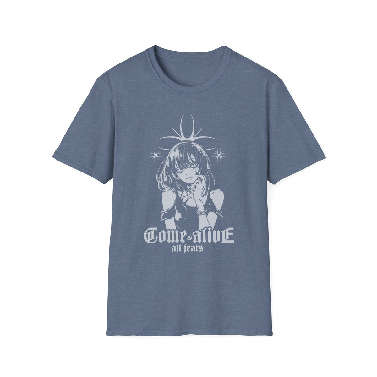All Fears Come Alive Anime Style Graphic Design T-Shirt