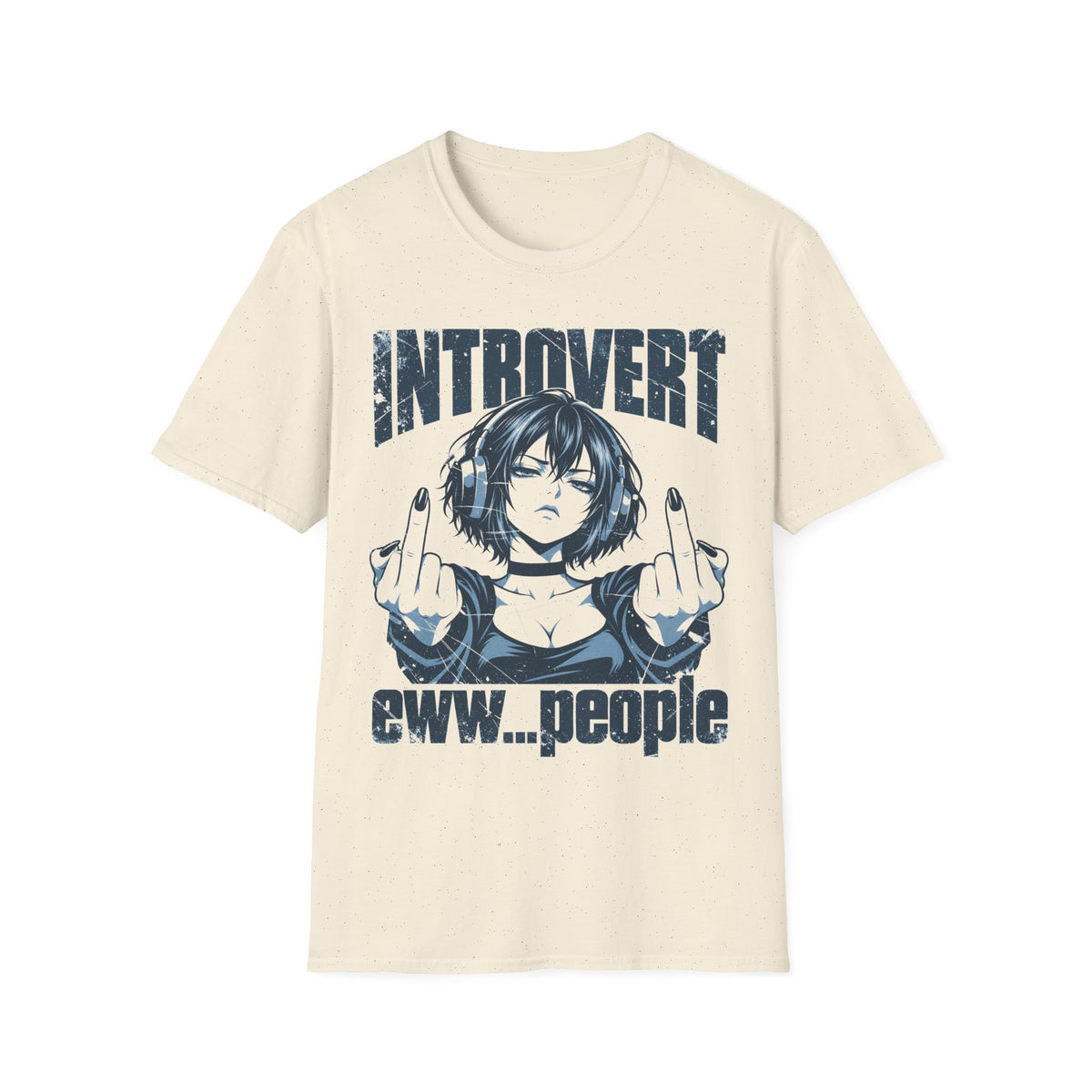 Introvert Eww People Sarcastic T-Shirt