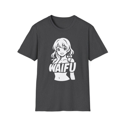 Anime Girl Otaku Waifu Text Illustration Graphic T-Shirt