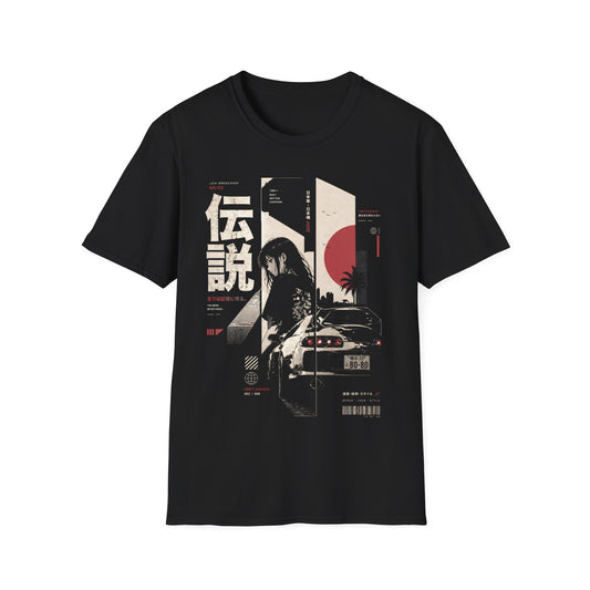 Tokyo Nights - JDM Anime Japanese Car Shirt