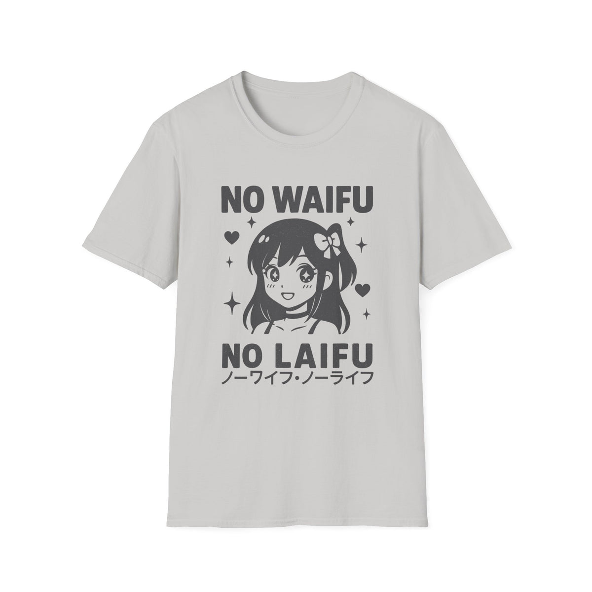 No Waifu No Laifu With Anime Girl Japan Pop T-Shirt