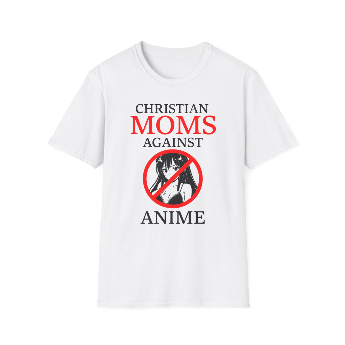 Christian Moms Against Anime Funny Japan Otaku T-Shirt