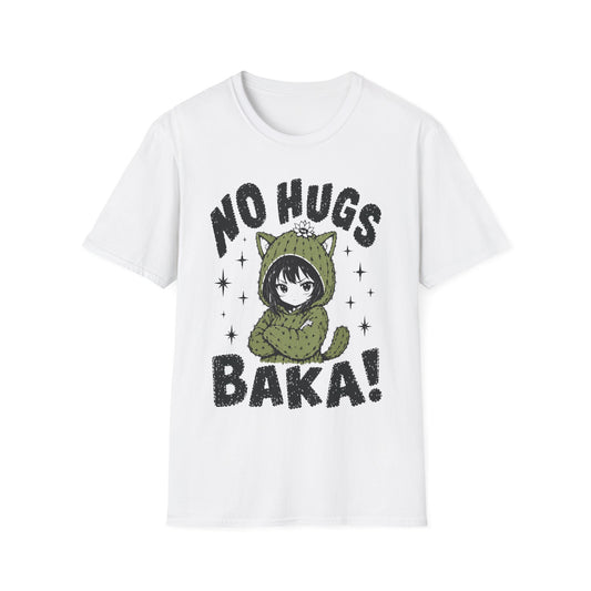 No Hugs Baka! Funny Anime Introvert Shirt