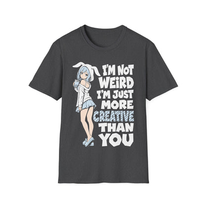 Not Weird Creative - Cool Kuudere Anime Shirt