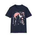 Cute Catzilla Sakura Japan T-Shirt