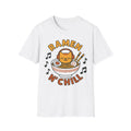 Ramen N' Chill Headphones Cat T-Shirt