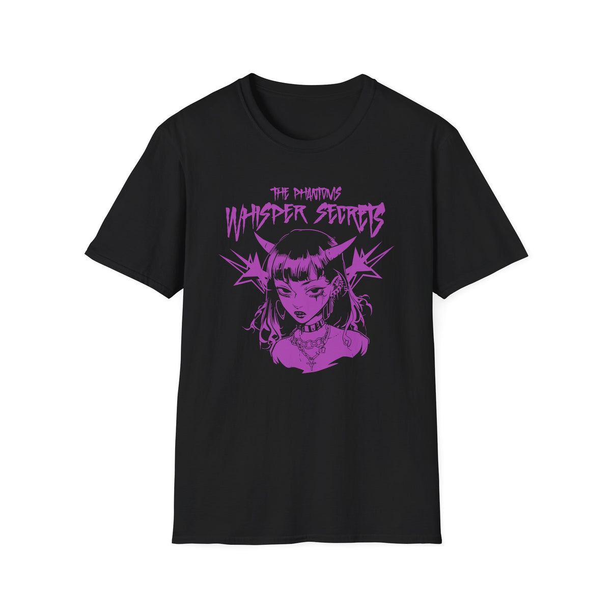 The Phantoms Whisper Secrets Japan Anime Manga Style T-Shirt