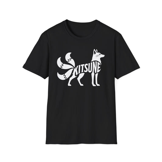 Kitsune Nine Tailed Fox Japanese Anime Spirit T-Shirt