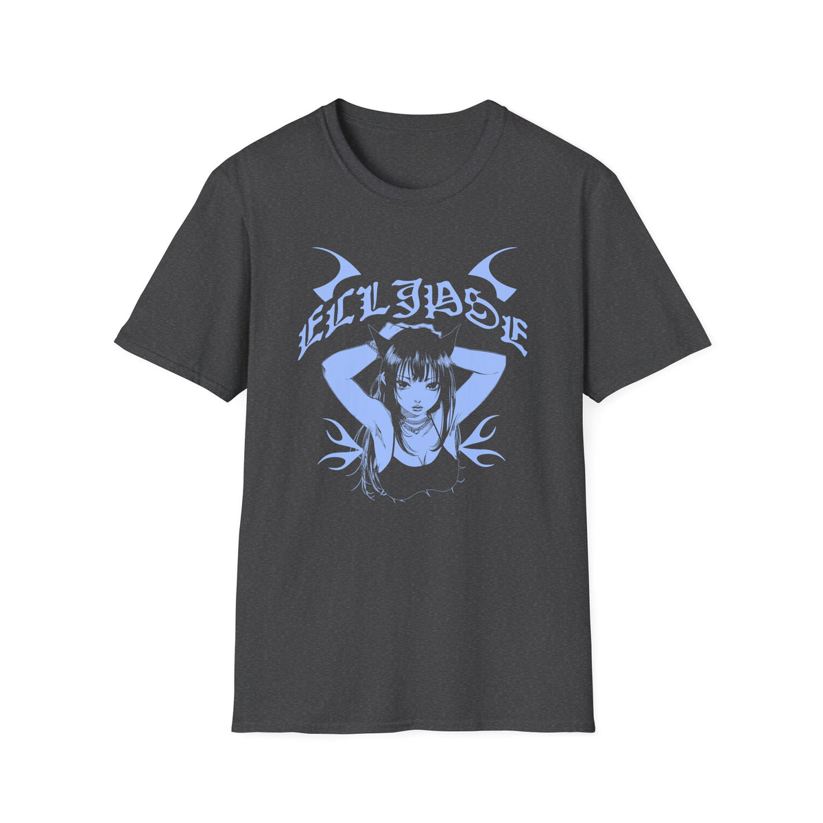 Eclipse Gothic Girl Japan Anime Streetwear T-Shirt
