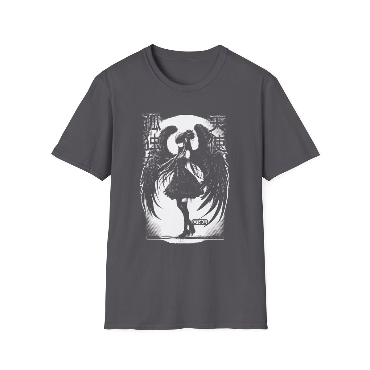 Lonely Angel Anime Japan Fan with Otaku Design T-Shirt