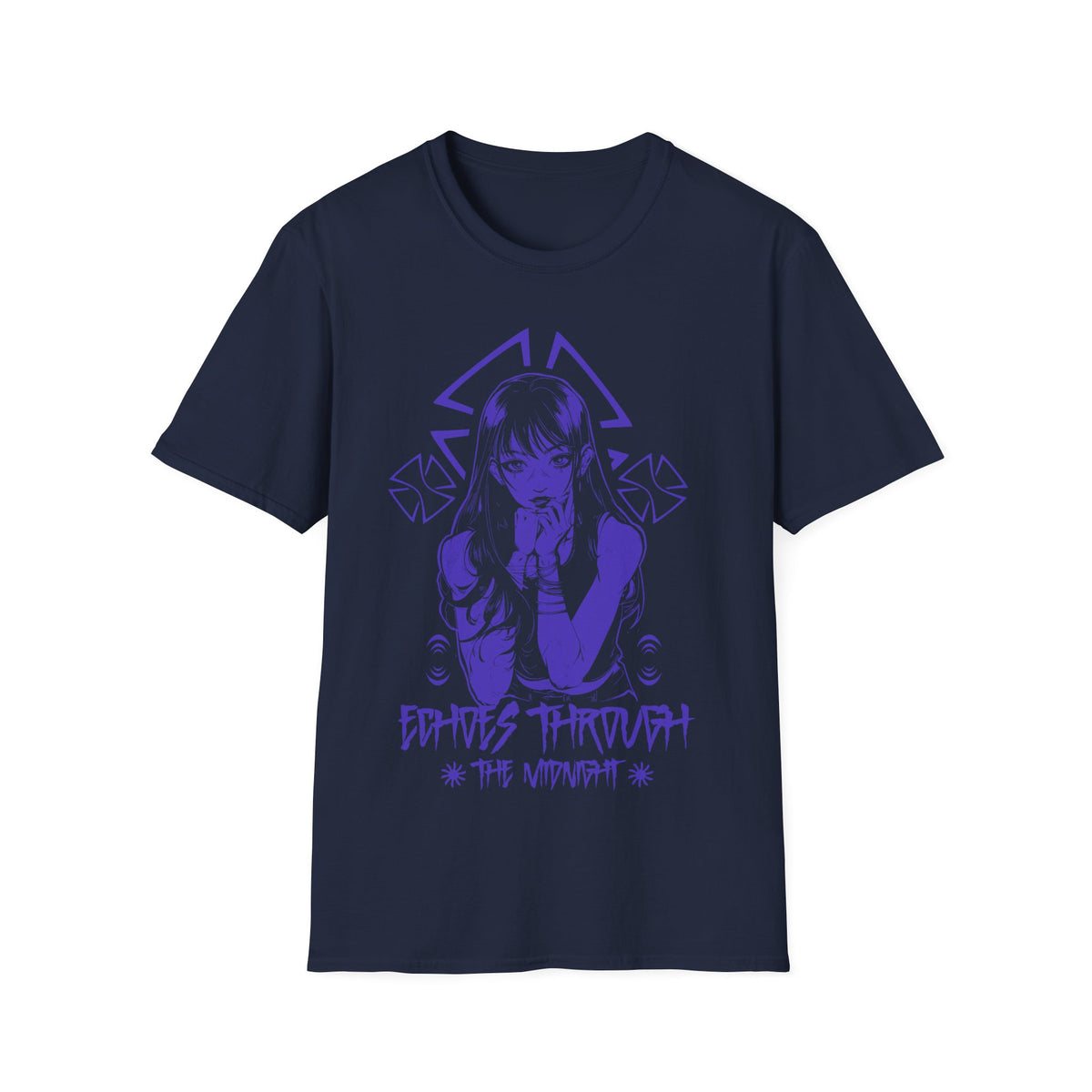 Echoes Through The Midnight Anime Inspired Waifu T-Shirt