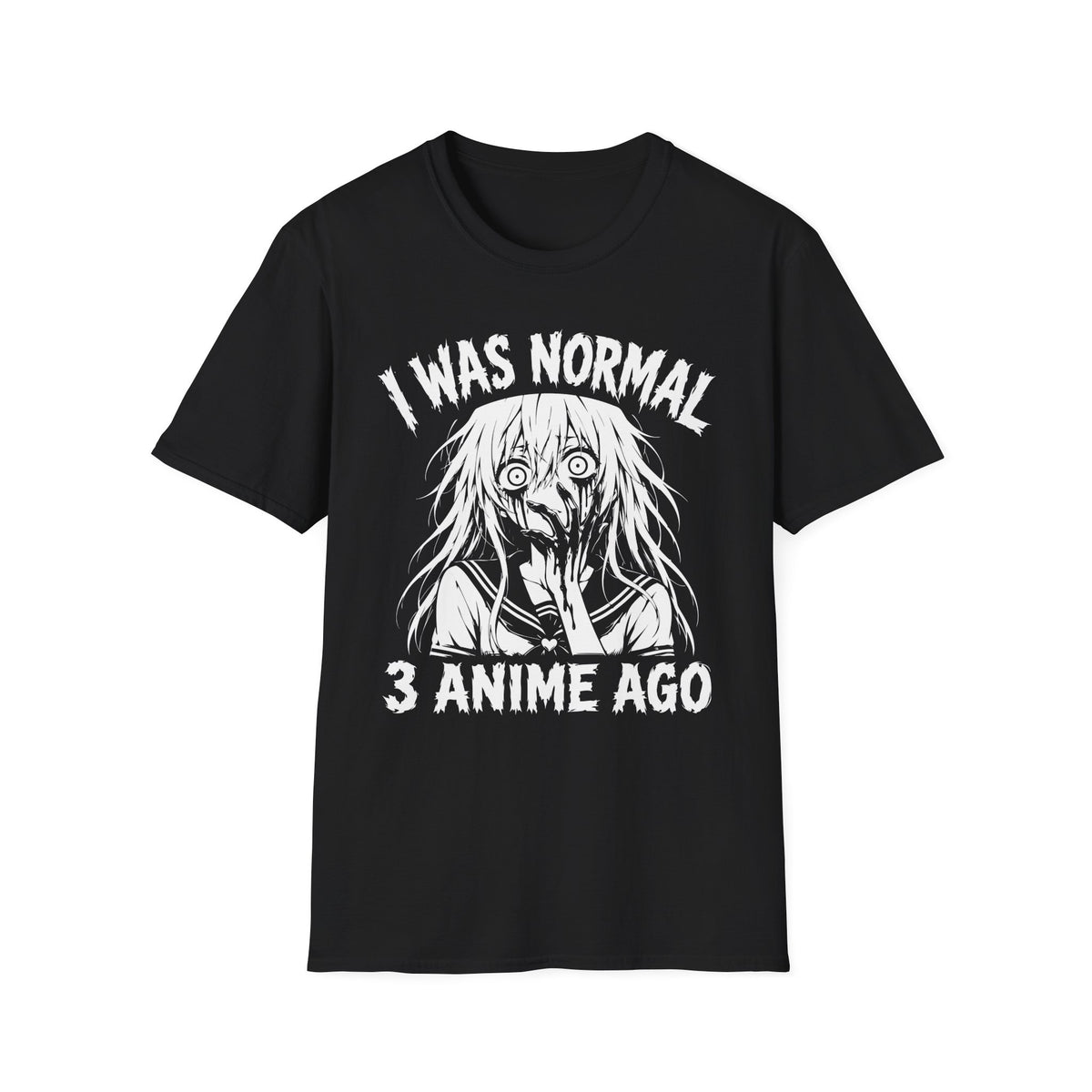 Three Anime Ago - Funny Anime Relatable Pun Shirt