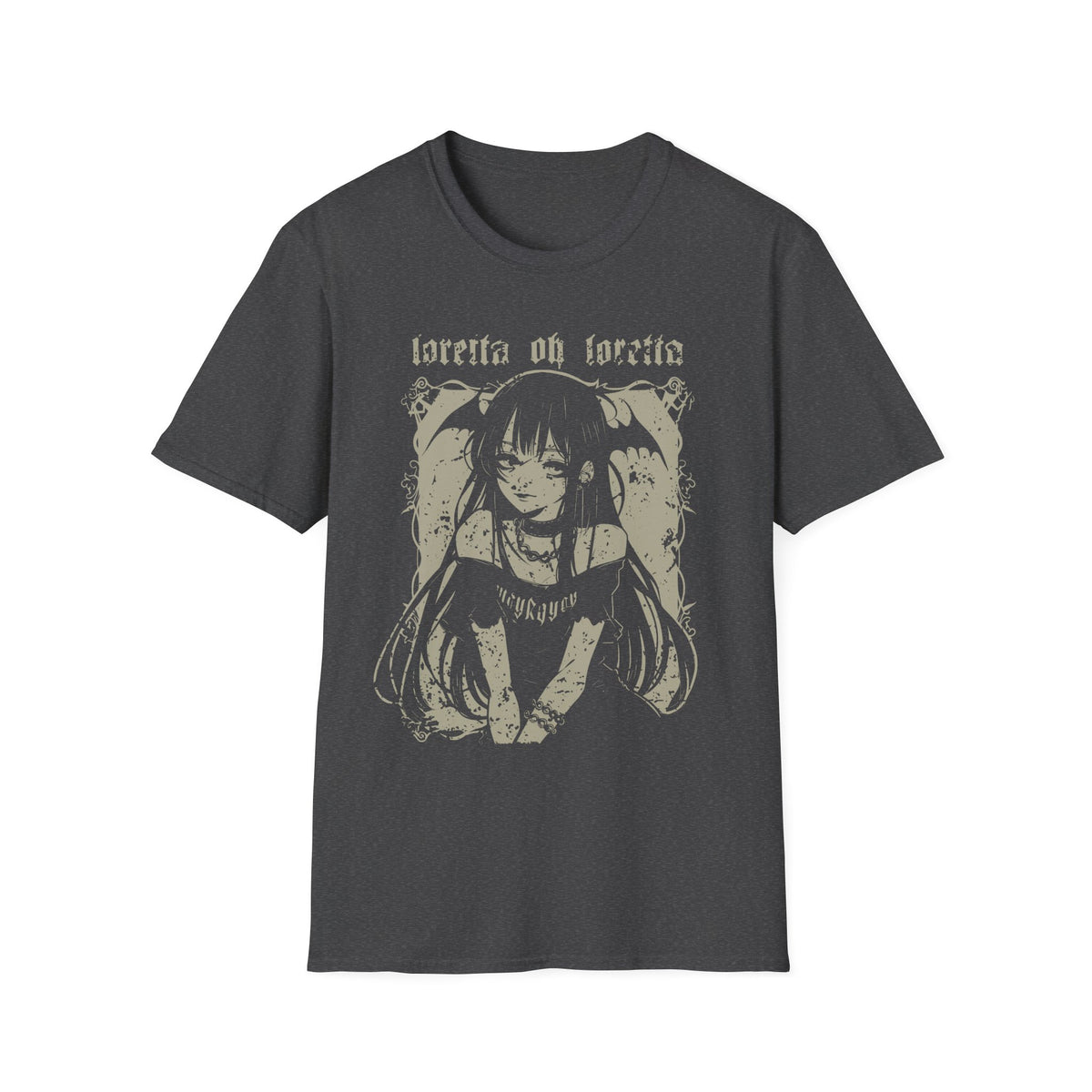 Loretta Oh Loretta Gothic Style Anime Girl Aesthetic T-Shirt