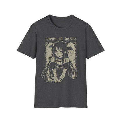 Loretta Oh Loretta Gothic Style Anime Girl Aesthetic T-Shirt