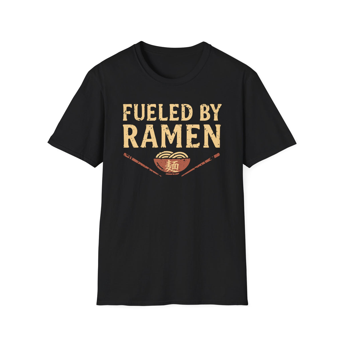Fueled by Ramen Japanese Noodles Kanji Streetwear T-Shirt