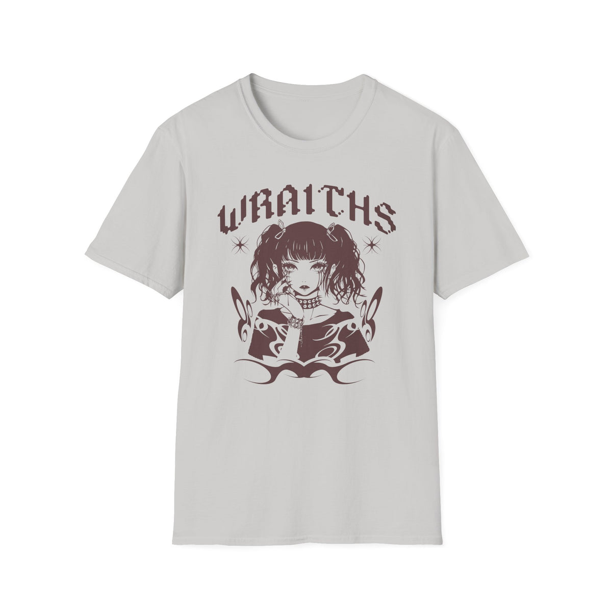 Wraiths Anime Girl Emo Aesthetic Japan Style Manga T-Shirt