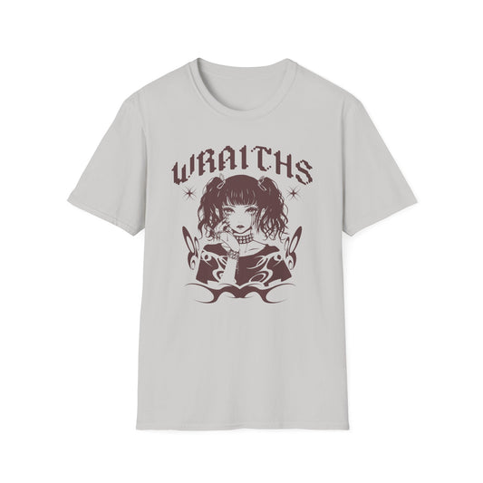 Wraiths Anime Girl Emo Aesthetic Japan Style Manga T-Shirt